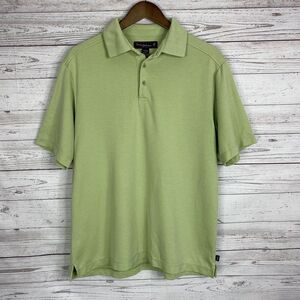 Tommy Bahama 18 Golf Men’s Polo Shirt Size Medium Green Short Sleeve